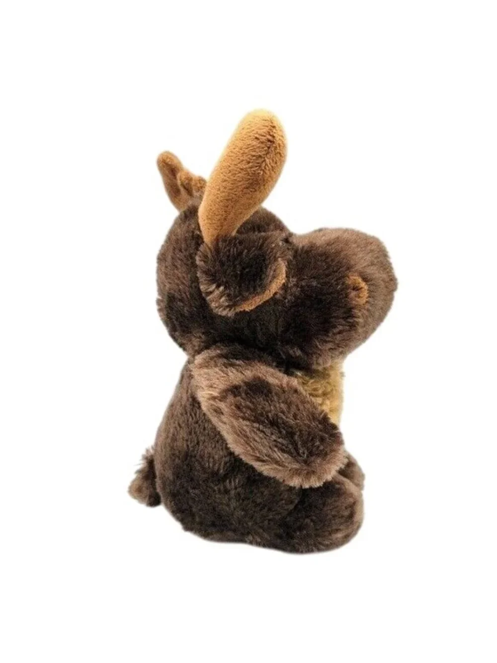 Wishpets Chubby Bubba Moose Plush Brown 9.5